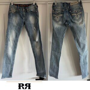 Rock Revival Krissy Skinny Jeans Size 28